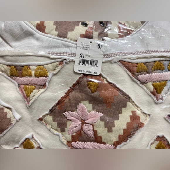 🎉LAST PIECE🎉FREE PEOPLE Nordic It's A Vibe Hoodie - Picture 11 of 13